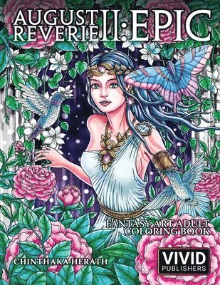 August Reverie 2: Epic - Fantasy Art Adult Coloring Book 1