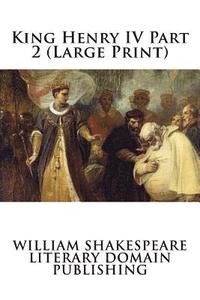 bokomslag King Henry IV Part 2 (Large Print)