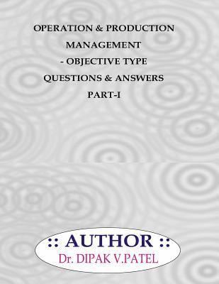 Operation and production Management- Objective type questions and Answers Part-I 1