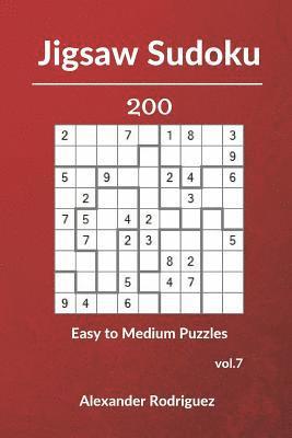 bokomslag Jigsaw Sudoku Puzzles - 200 Easy to Medium vol. 7