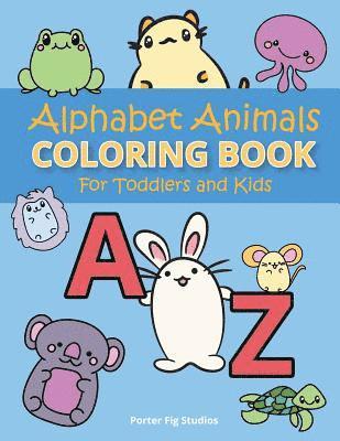 Porter Fig Studios - Alphabet Coloring Book for Toddlers, Häftad