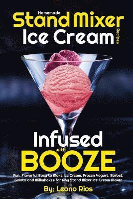 Homemade Stand Mixer Ice Cream Recipes Infused with Booze 1
