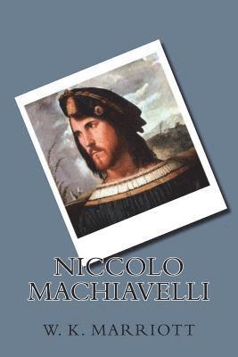 bokomslag Niccolo Machiavelli