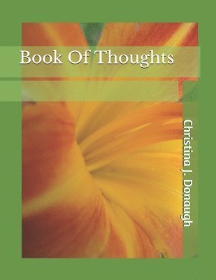 bokomslag Book Of Thoughts