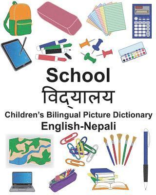 Jr. Carlson, Richard - English-Nepali School Children's Bilingual Picture Dictionary, Häftad