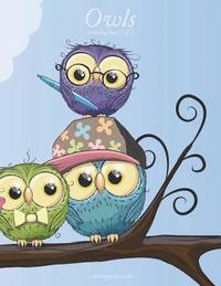 bokomslag Owls Coloring Book 1 & 2