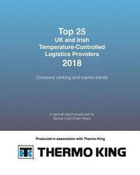 bokomslag TOP 25 UK and Irish Temperature-Controlled Logistics Providers 2018: Company ranking and market trends