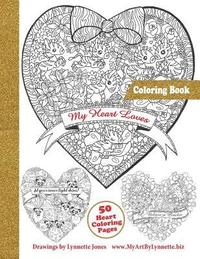 bokomslag My Heart Loves Coloring Book