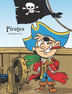 bokomslag Pirates Coloring Book 1 & 2