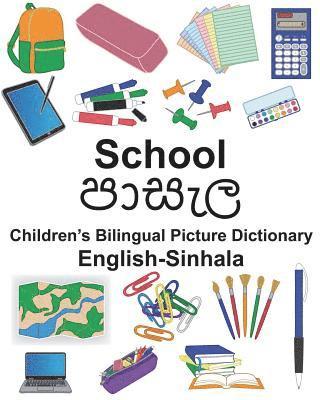 bokomslag English-Sinhala School Children's Bilingual Picture Dictionary