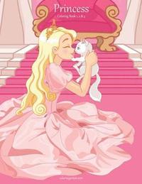 bokomslag Princess Coloring Book 1, 2 & 3