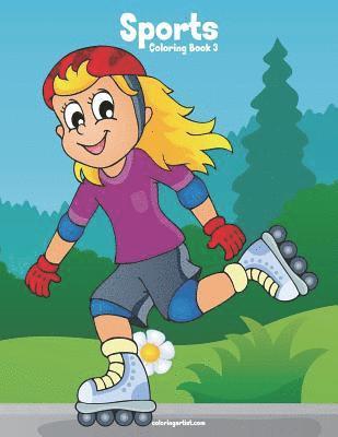 bokomslag Sports Coloring Book 3