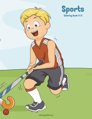 bokomslag Sports Coloring Book 1 & 2
