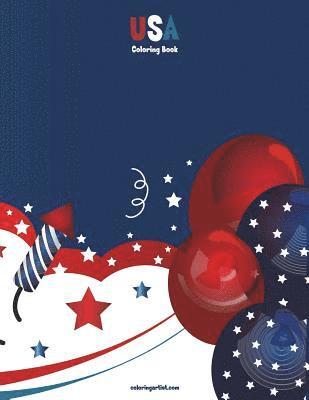 bokomslag USA Coloring Book 1