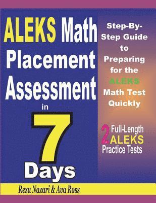 bokomslag ALEKS Math Placement Assessment in 7 Days