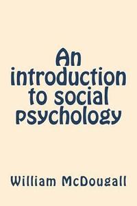 bokomslag An introduction to social psychology