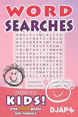 Djape - Word Searches - puzzles for KIDS!, Häftad