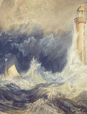 Bell Rock Lighthouse: File: Joseph Mallord William Turner - Bell Rock Lighthouse- 1819 1