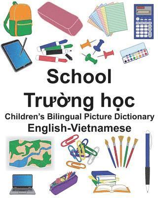 bokomslag English-Vietnamese School Children's Bilingual Picture Dictionary