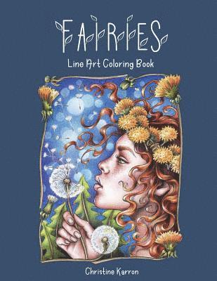 bokomslag Fairies Line Art Coloring Book