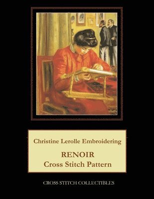 Christine Lerolle Embroidering 1