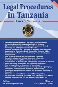 bokomslag Selected Legal Procedures in Tanzania: Laws of Tanzania