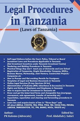 Selected Legal Procedures in Tanzania: Laws of Tanzania 1