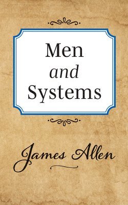 bokomslag Men and Systems