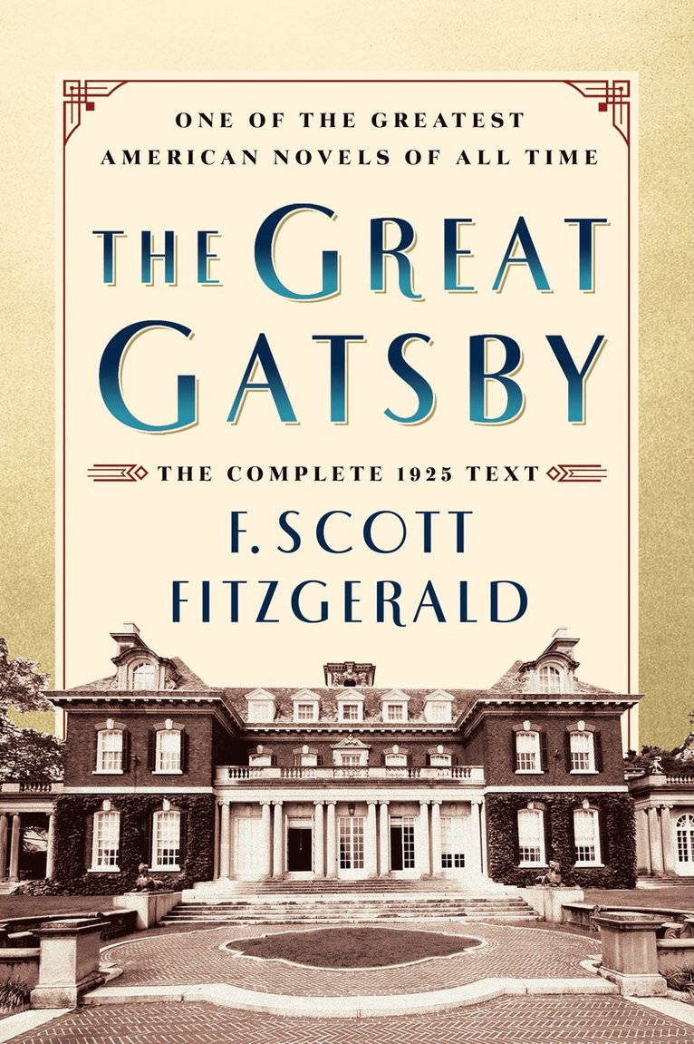 F. Scott Fitzgerald, F Scott Fitzgerald - Great Gatsby Original Classic Edition, Häftad