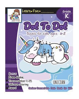 bokomslag Dot to Dot books for kids ages 3-5: Dot to Dot books for kids, Dot to Dot books for kids 3-5, 6-8, 7-9 Dot to dot counting, Puzzles for Learning and F