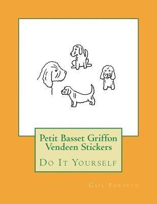 bokomslag Petit Basset Griffon Vendeen Stickers: Do It Yourself