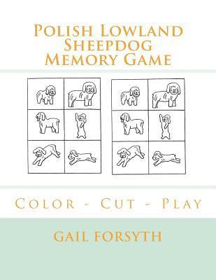 bokomslag Polish Lowland Sheepdog Memory Game
