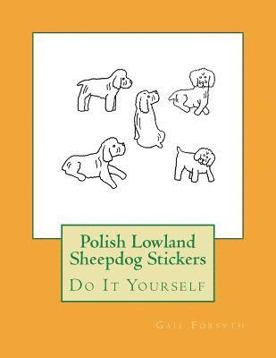 Polish Lowland Sheepdog Stickers: Do It Yourself 1