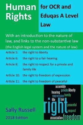 bokomslag Human Rights for OCR and Eduqas A Level Law: With an introduction to the nature of law, and links to the non-substantive law (the English legal system