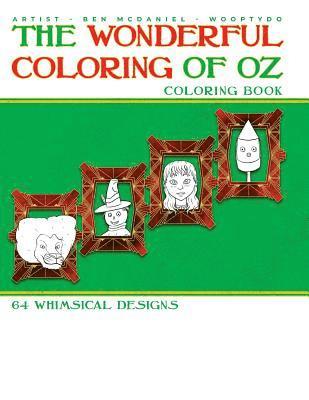 bokomslag The Wonderful Coloring of Oz: Coloring Book: 64 Whimsical Designs