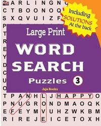 bokomslag Large Print WORD SEARCH Puzzles 3