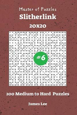 bokomslag Master of Puzzles Slitherlink - 200 Medium to Hard 20x20 vol. 6