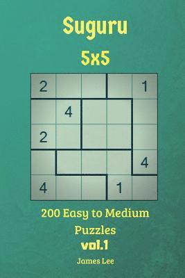bokomslag Suguru Puzzles - 200 Easy to Medium 5x5 vol.1