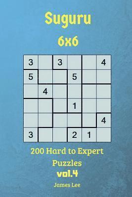 bokomslag Suguru Puzzles - 200 Hard to Expert 6x6 vol.4