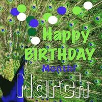 bokomslag Happy Birthday Month- March