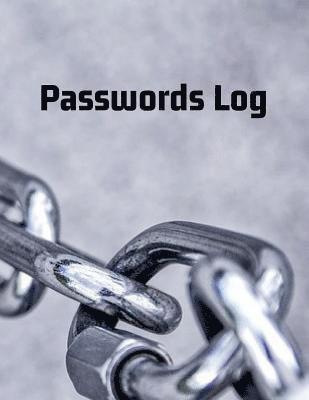 Passwords Log: My Passwords Log 1