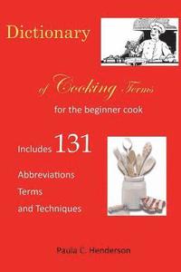 bokomslag Dictionary of Cooking Terms