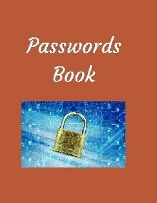 bokomslag Passwords Book