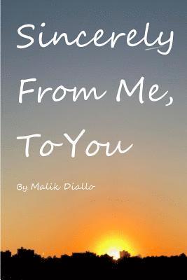 Malik Diallo, Ashley Thompson - Sincerely From Me, To You., Häftad