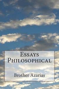 bokomslag Essays Philosophical