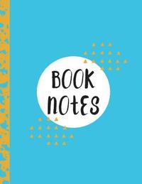 bokomslag Book Notes: Neon blue cover, 82 pages, 8.5'x11', matte