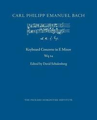 bokomslag Concerto in E Minor, Wq 24