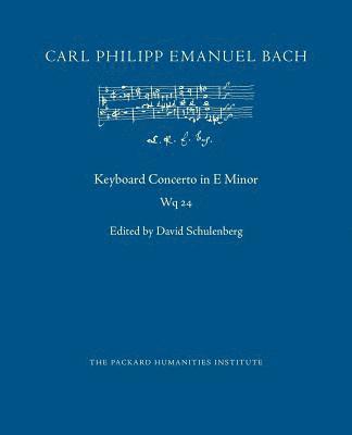 bokomslag Concerto in E Minor, Wq 24