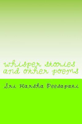 bokomslag whisper stories and other poems: few other english works