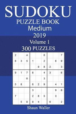 bokomslag 300 Medium Sudoku Puzzle Book 2019